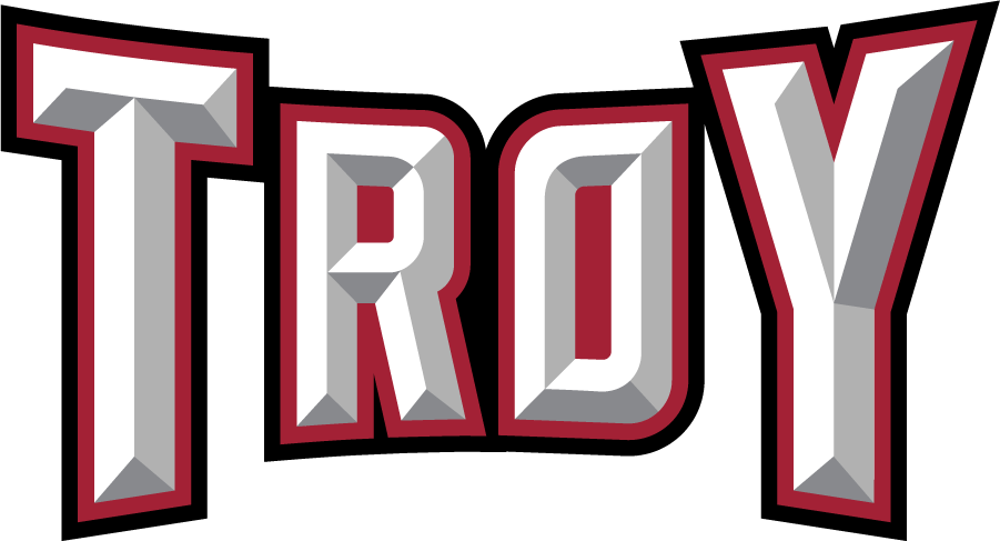 Troy Trojans 2016-2019 Wordmark Logo DIY iron on transfer (heat transfer)